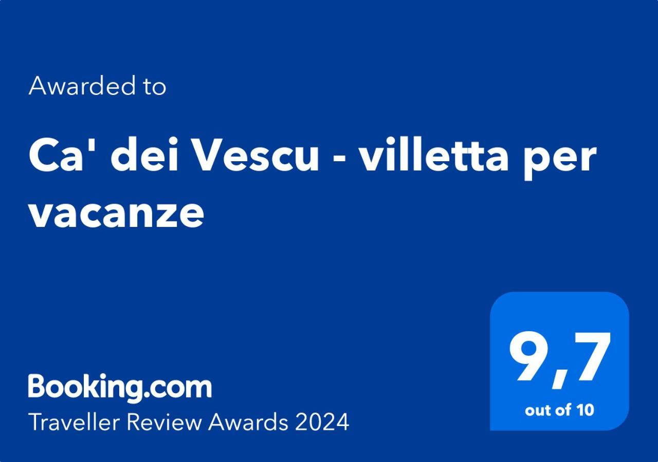 Ca' Dei Vescu - Villetta Per Vacanze Demonte Eksteriør billede